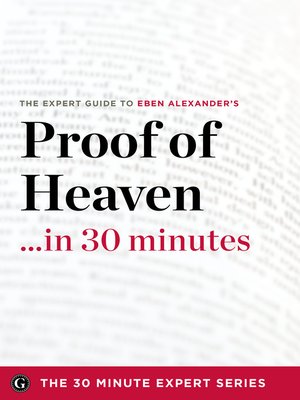 cover image of Proof of Heaven in 30 Minutes